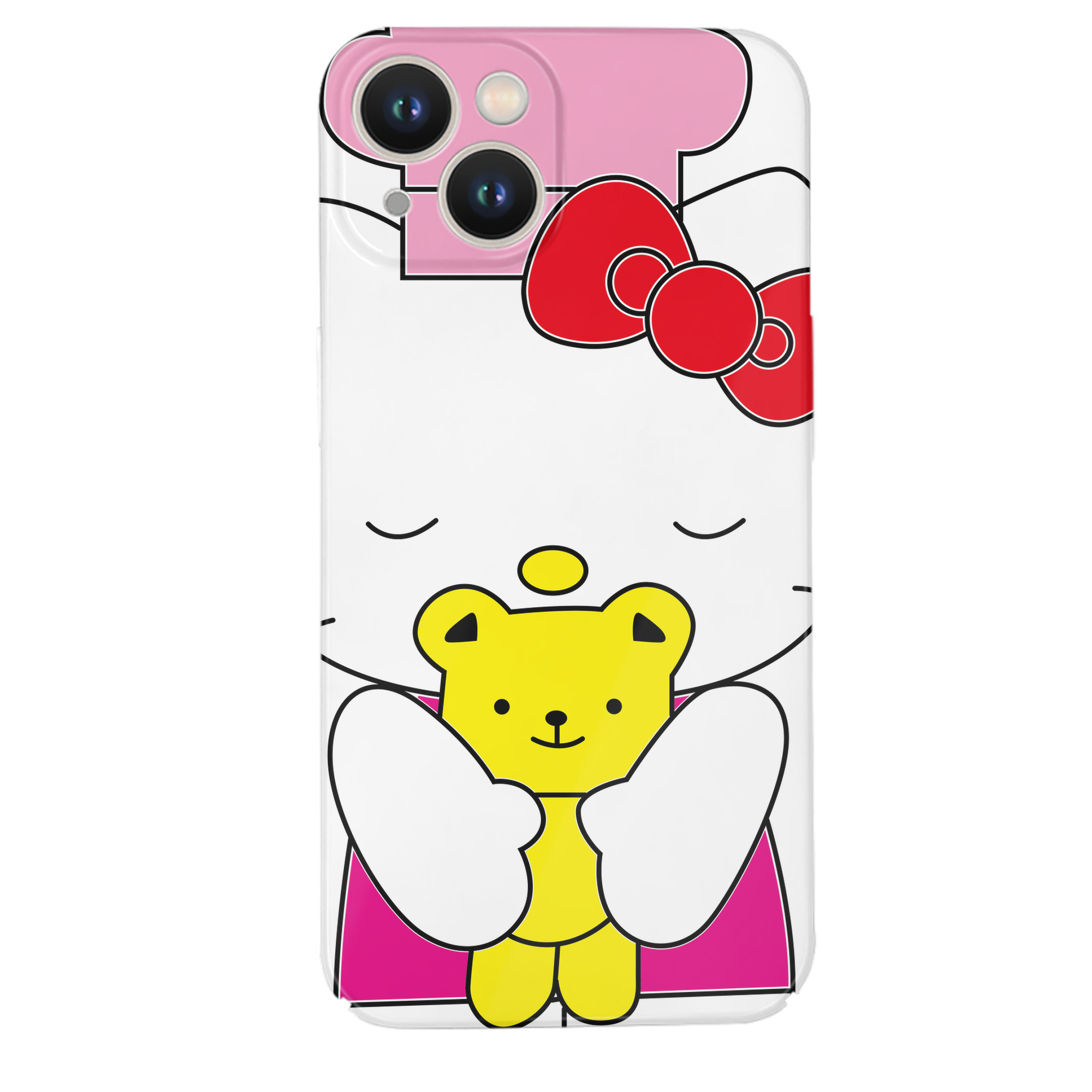（画像用） Hello Kitty ハローキティ 【iPhone 14シリーズ対応】ハードケース